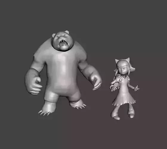 Annie 3D Model sonic hedgehog 3D print model
