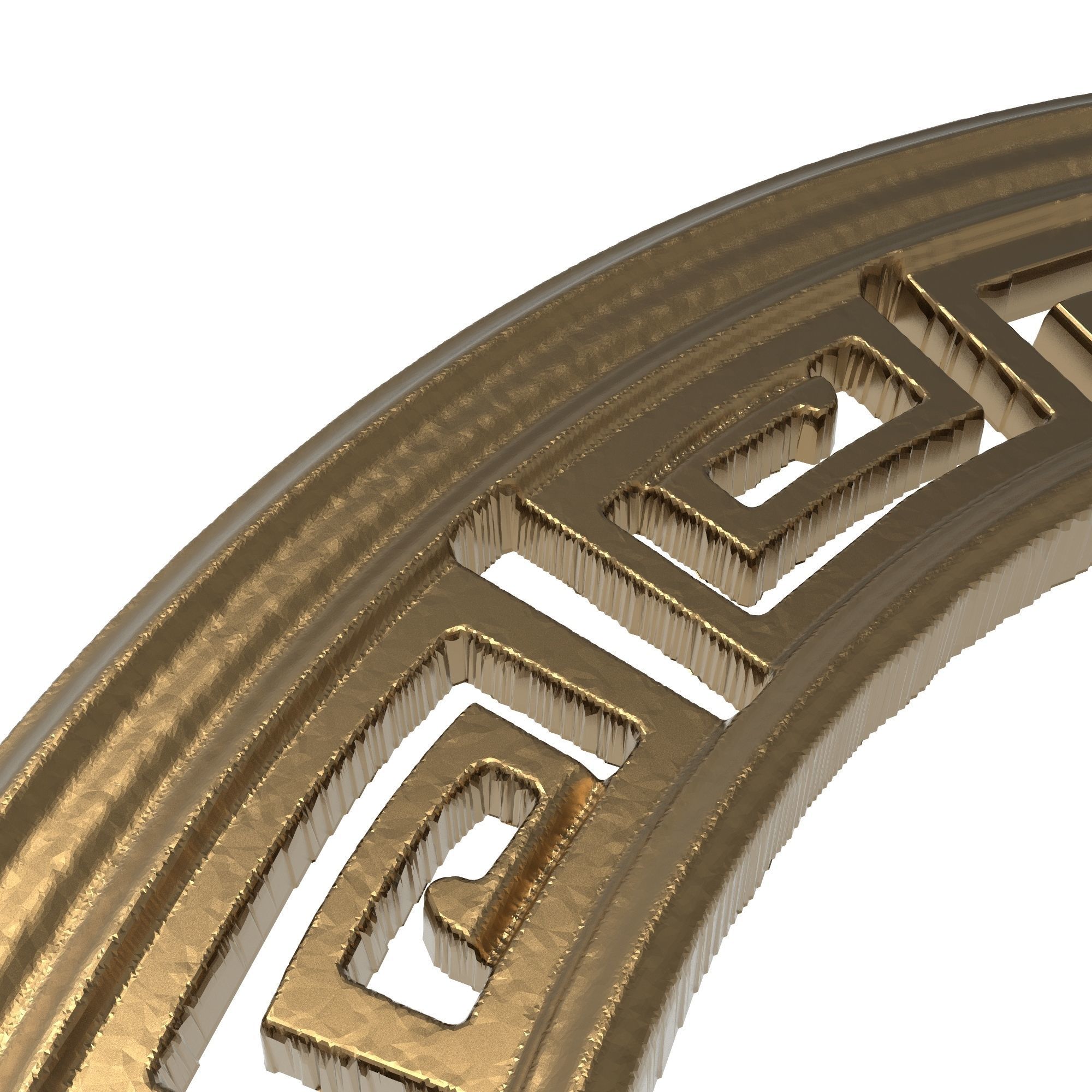 carved frame 3D model_2