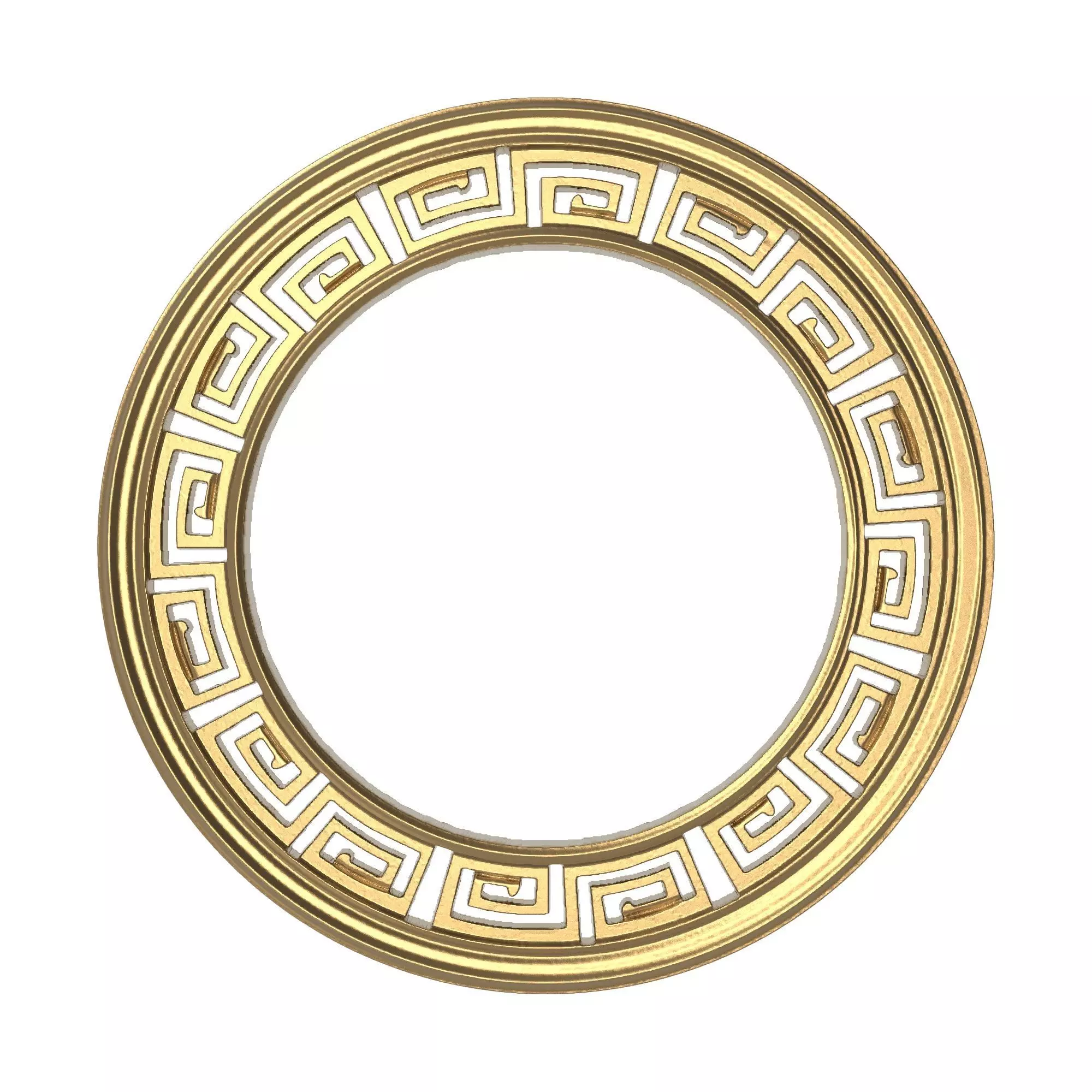 carved frame 3D model_0