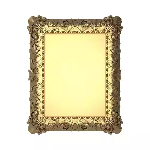 carved frame