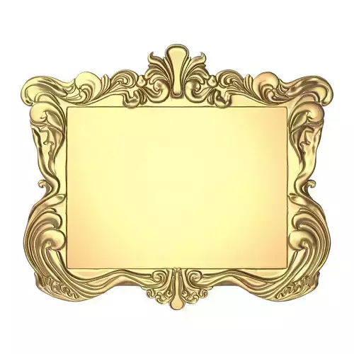carved frame
