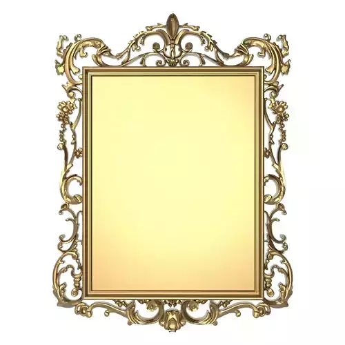 carved frame