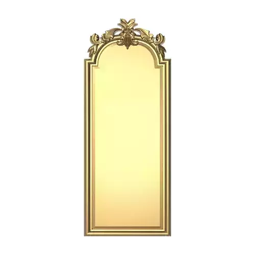 carved frame 3D model