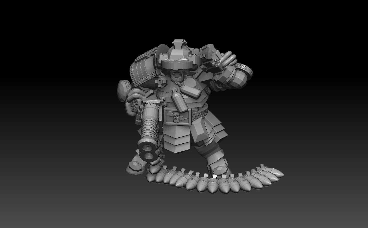 Space Dwarf Megapack Version 2 3D print model_8