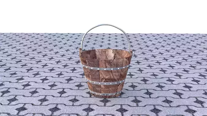 Wooden Bucket