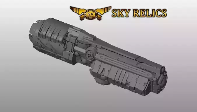 SKY RELICS - 01 WAR IRON 3D print model SKY RELICS - 01 WAR IRON 3D print model