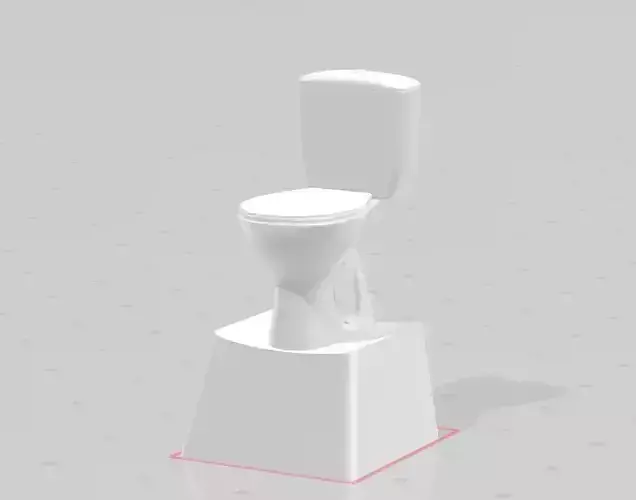 3D Print keycap toilet