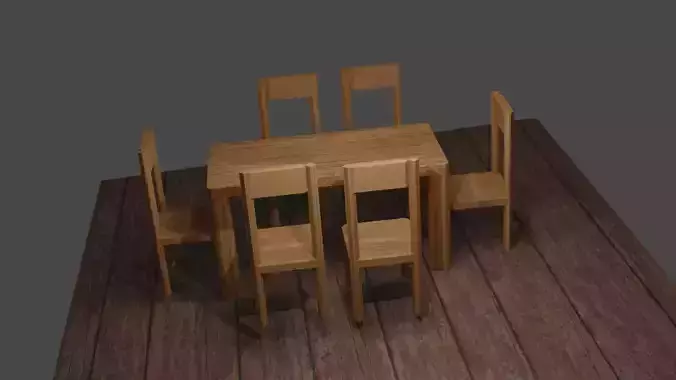 simple dinning table