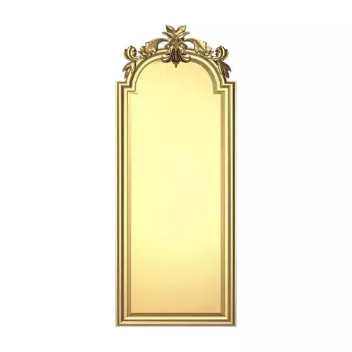 carved frame 3D model