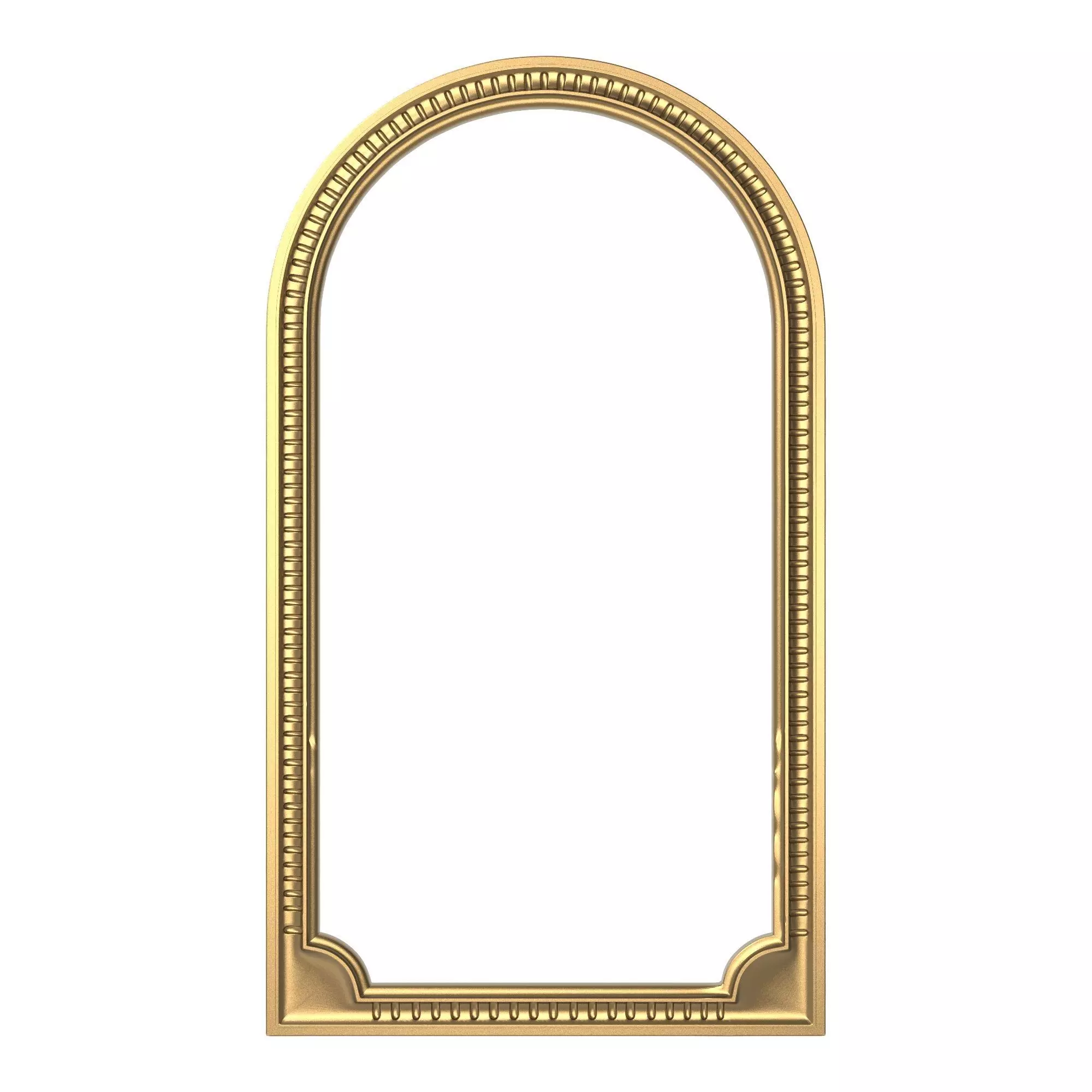carved frame 3D model_0