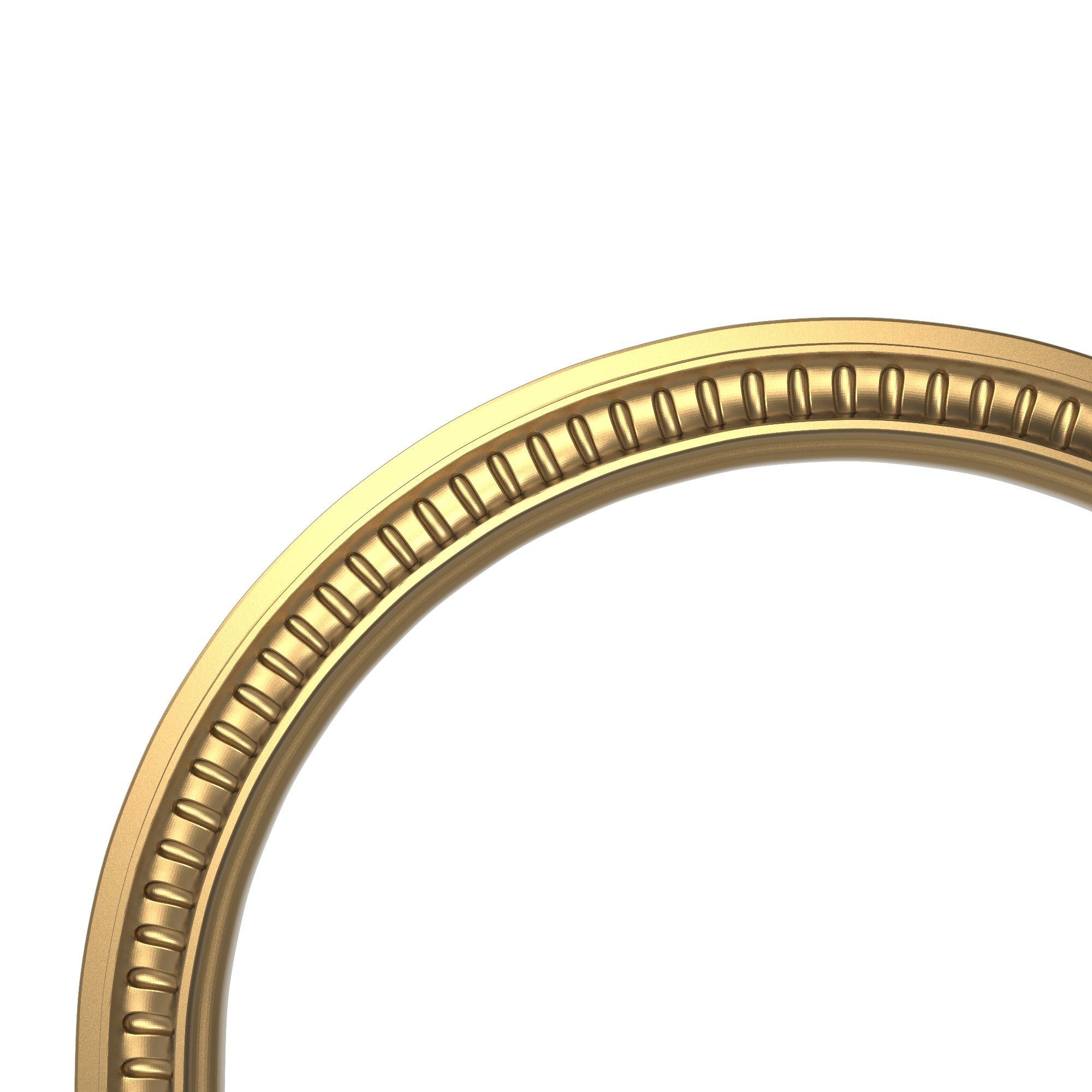 carved frame 3D model_1