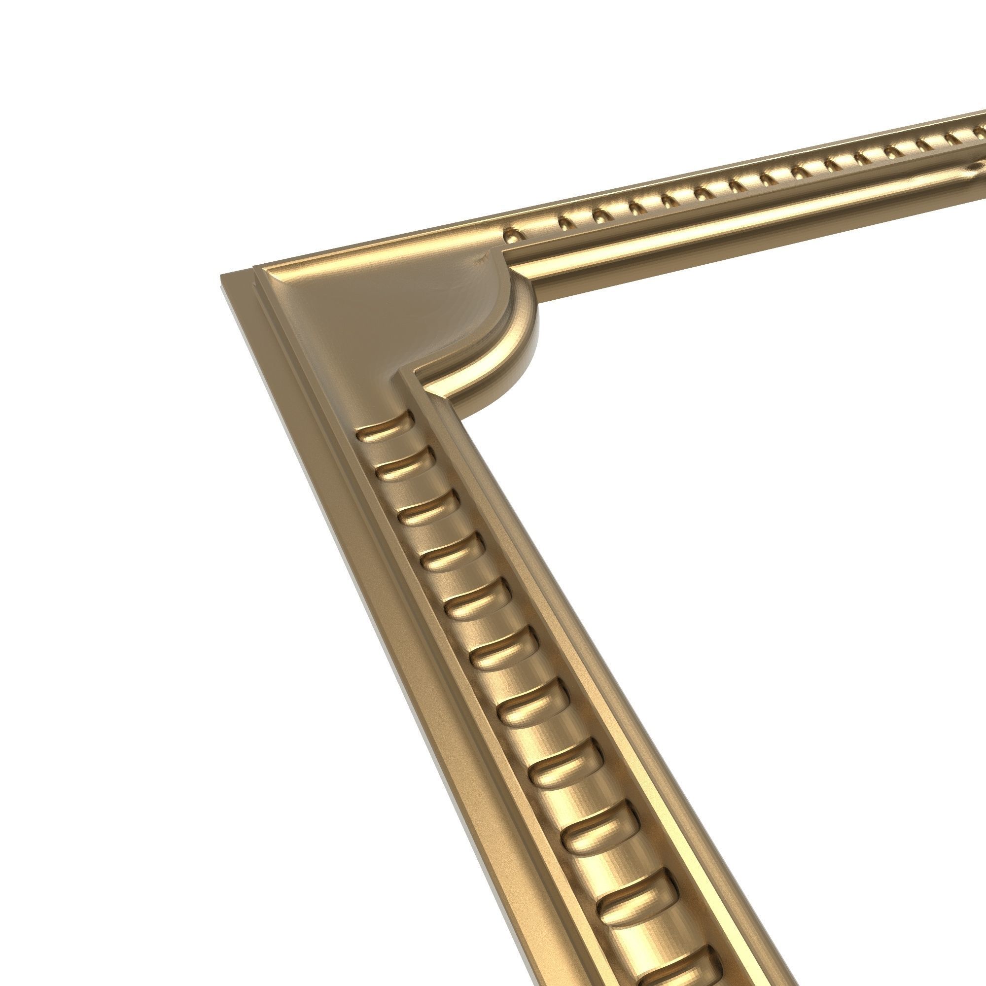 carved frame 3D model_5