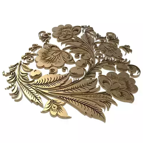 decorative pattern ready for 3D printing