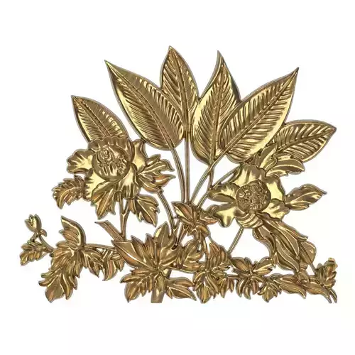 decorative pattern ready for 3D printing 3D model