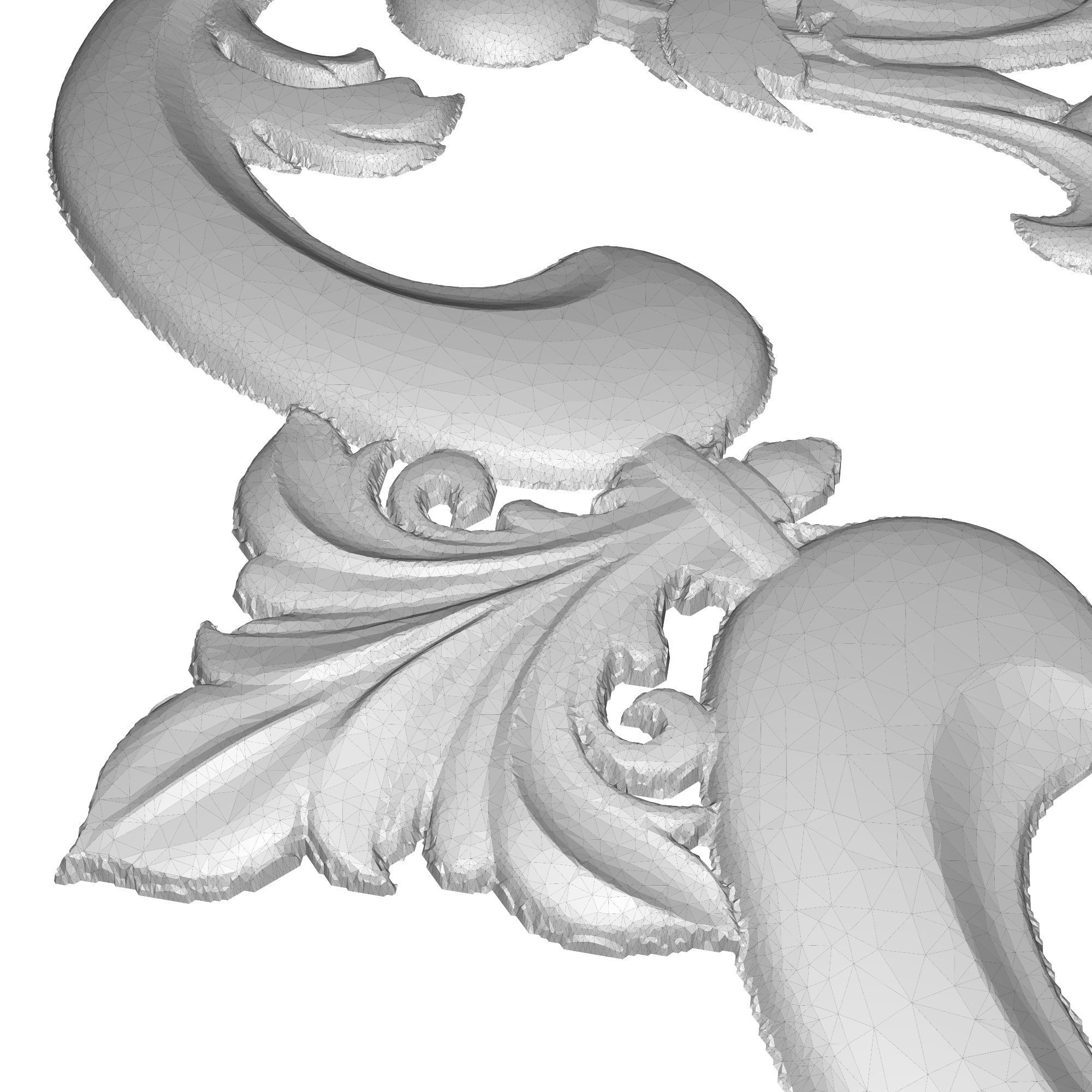decorative pattern ready for 3D printing 3D model_8