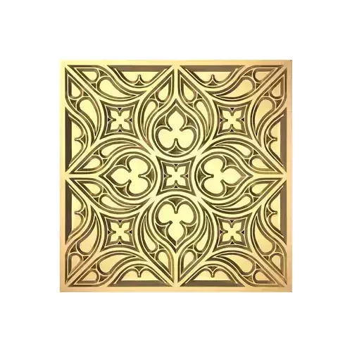 decorative pattern ready for 3D printing