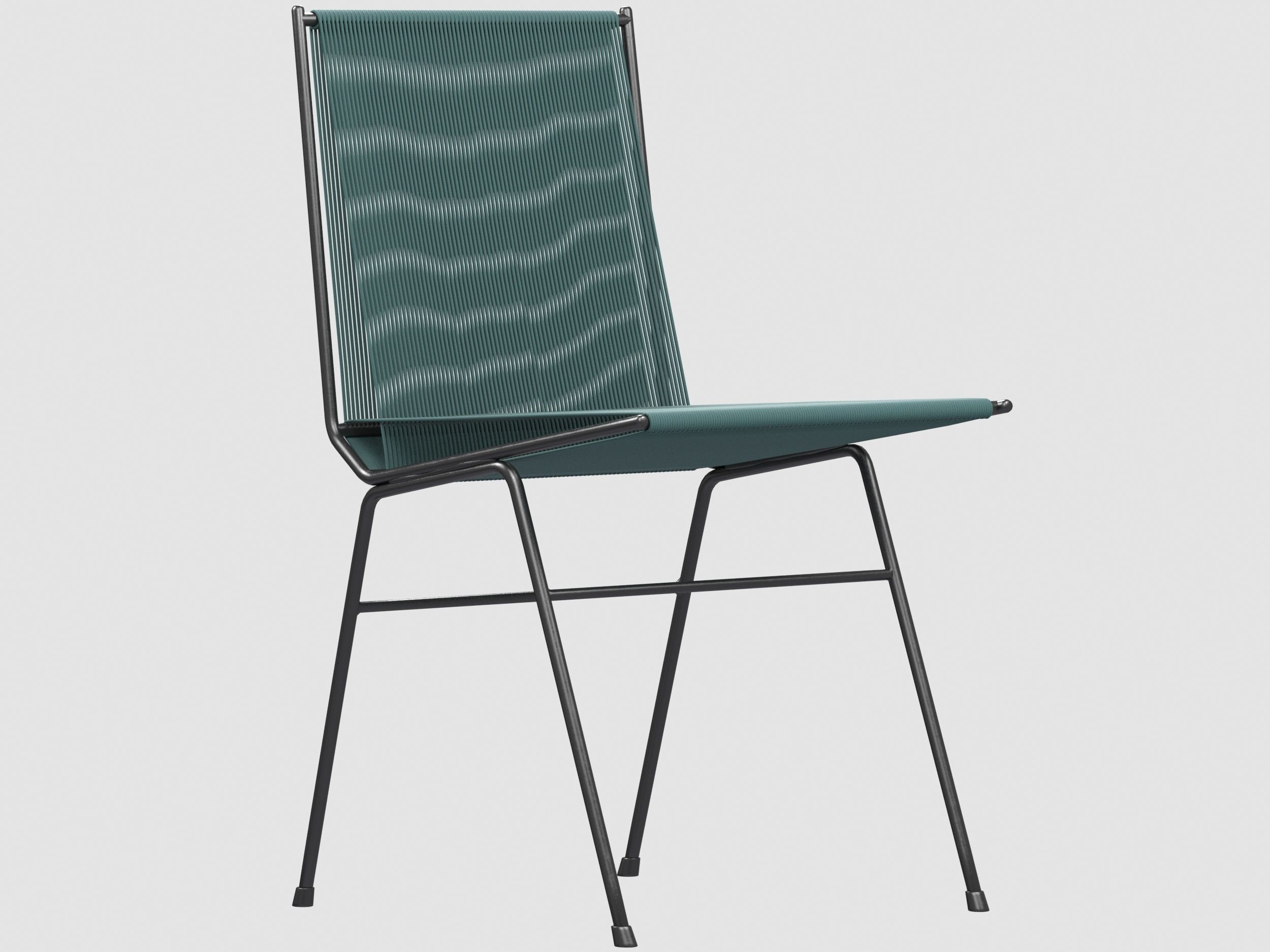 Allan Gould String Chair collection Low-poly 3D model_1