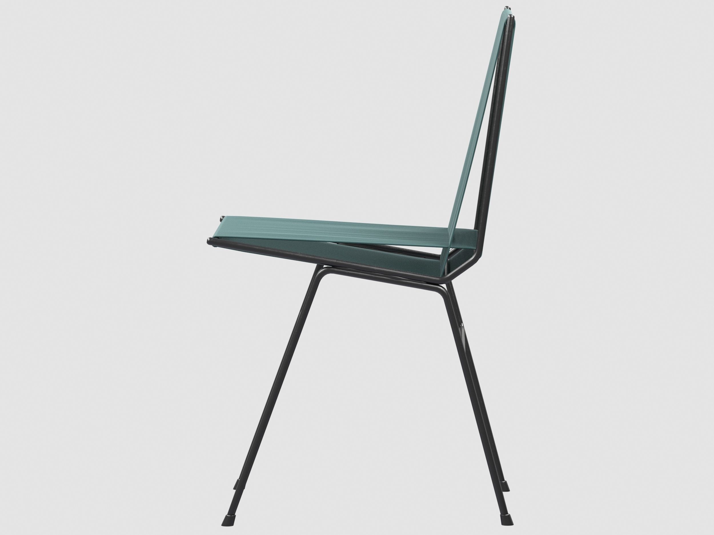 Allan Gould String Chair collection Low-poly 3D model_4