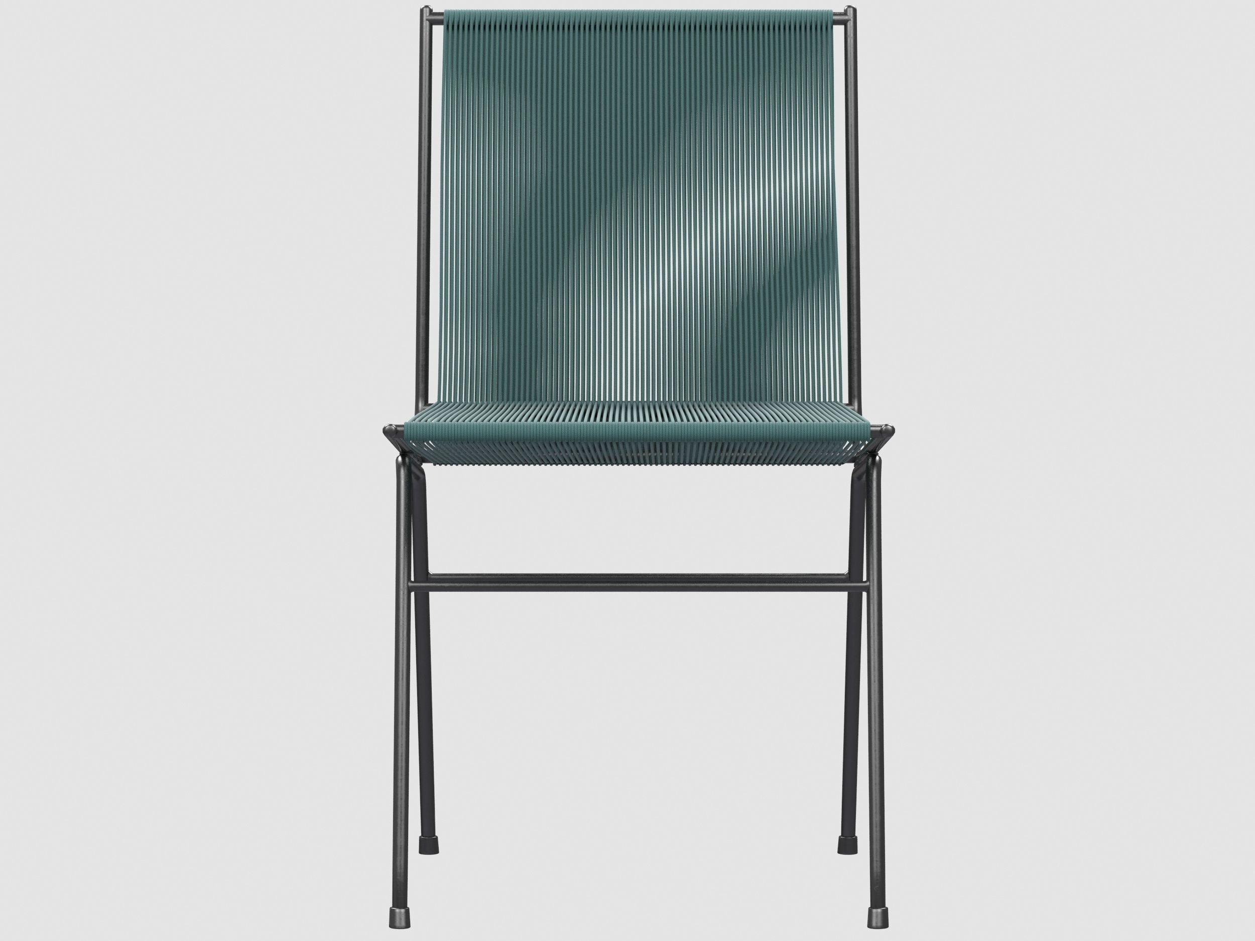 Allan Gould String Chair collection Low-poly 3D model_3