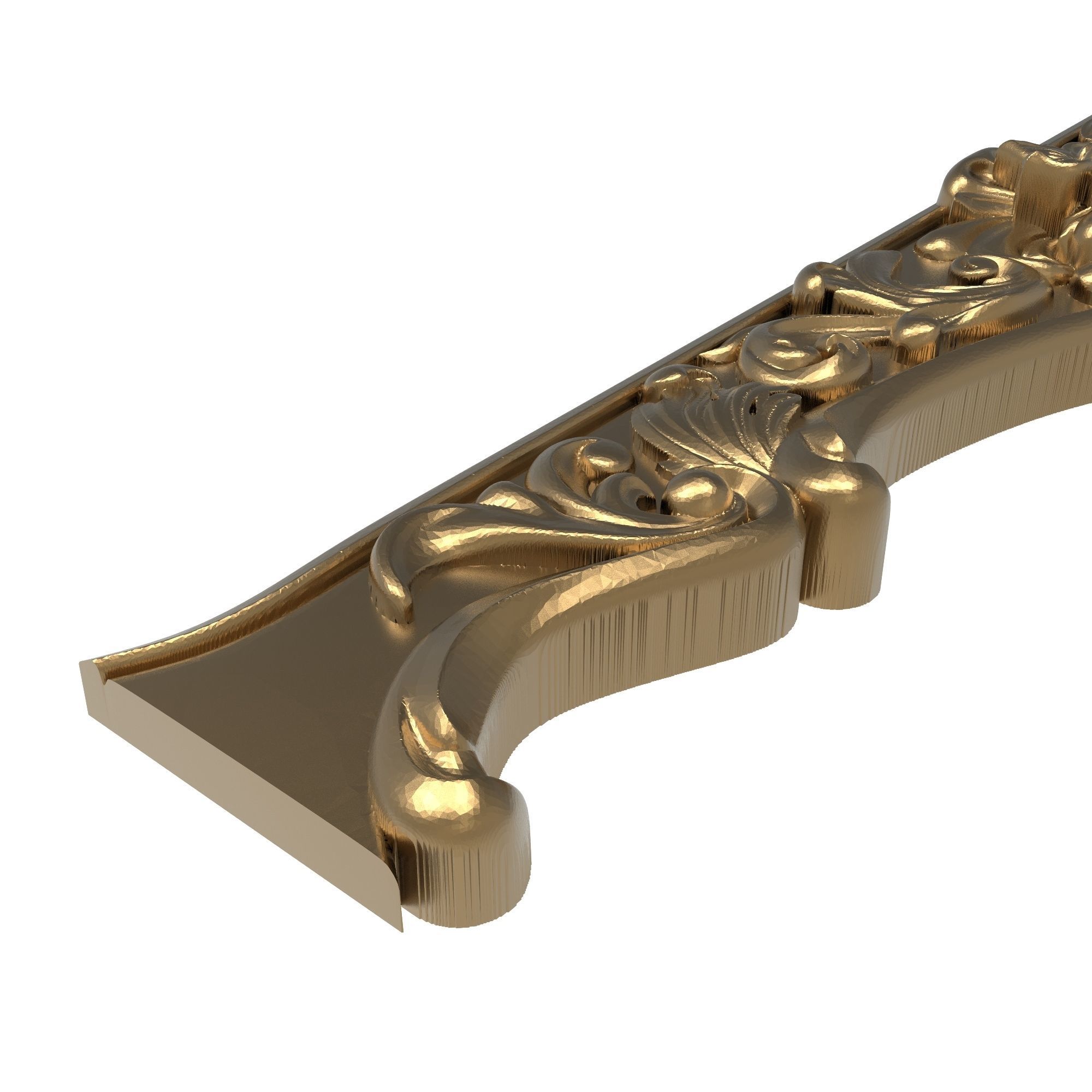 decorative pattern ready for 3D printing 3D model_2