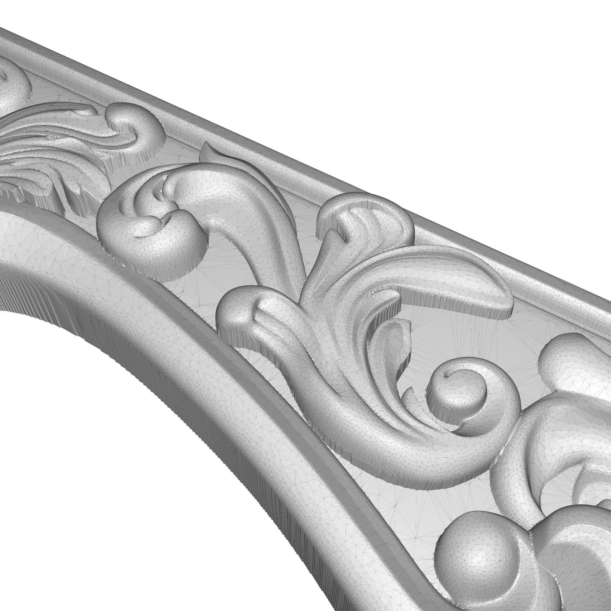 decorative pattern ready for 3D printing 3D model_7