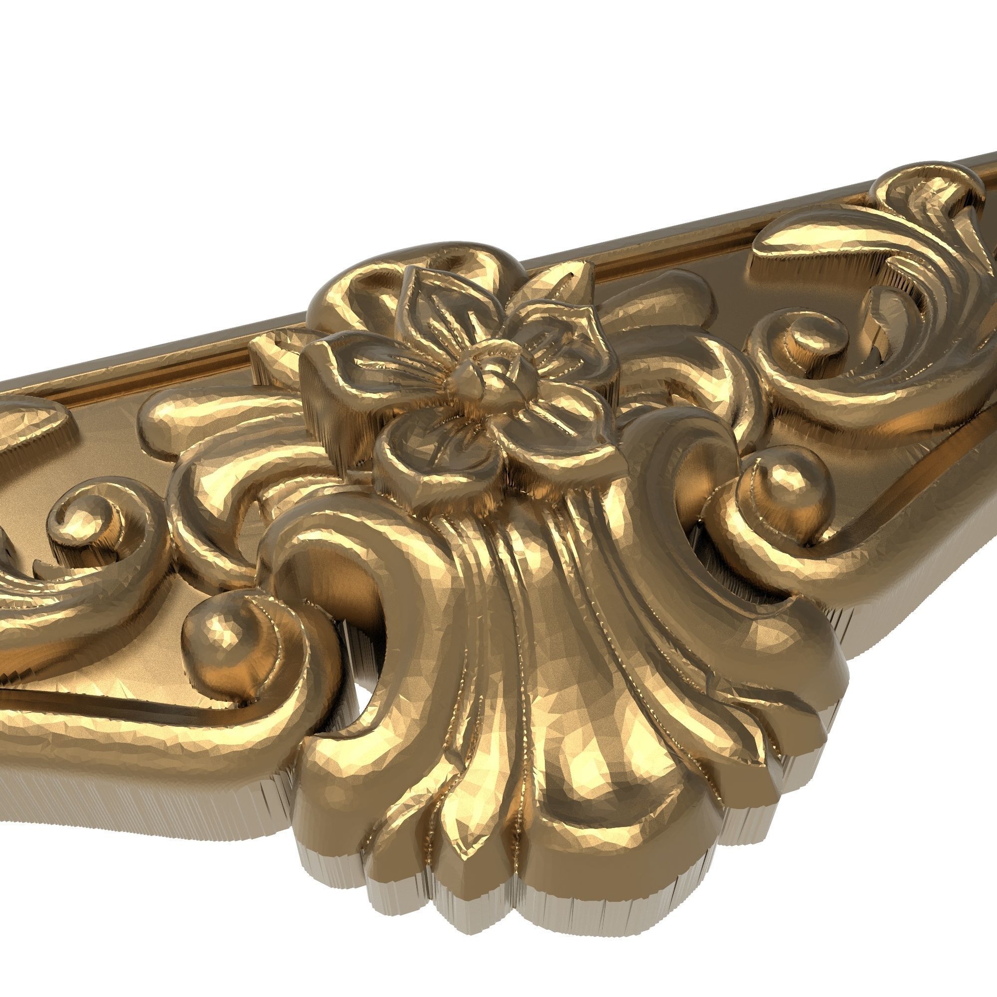 decorative pattern ready for 3D printing 3D model_1