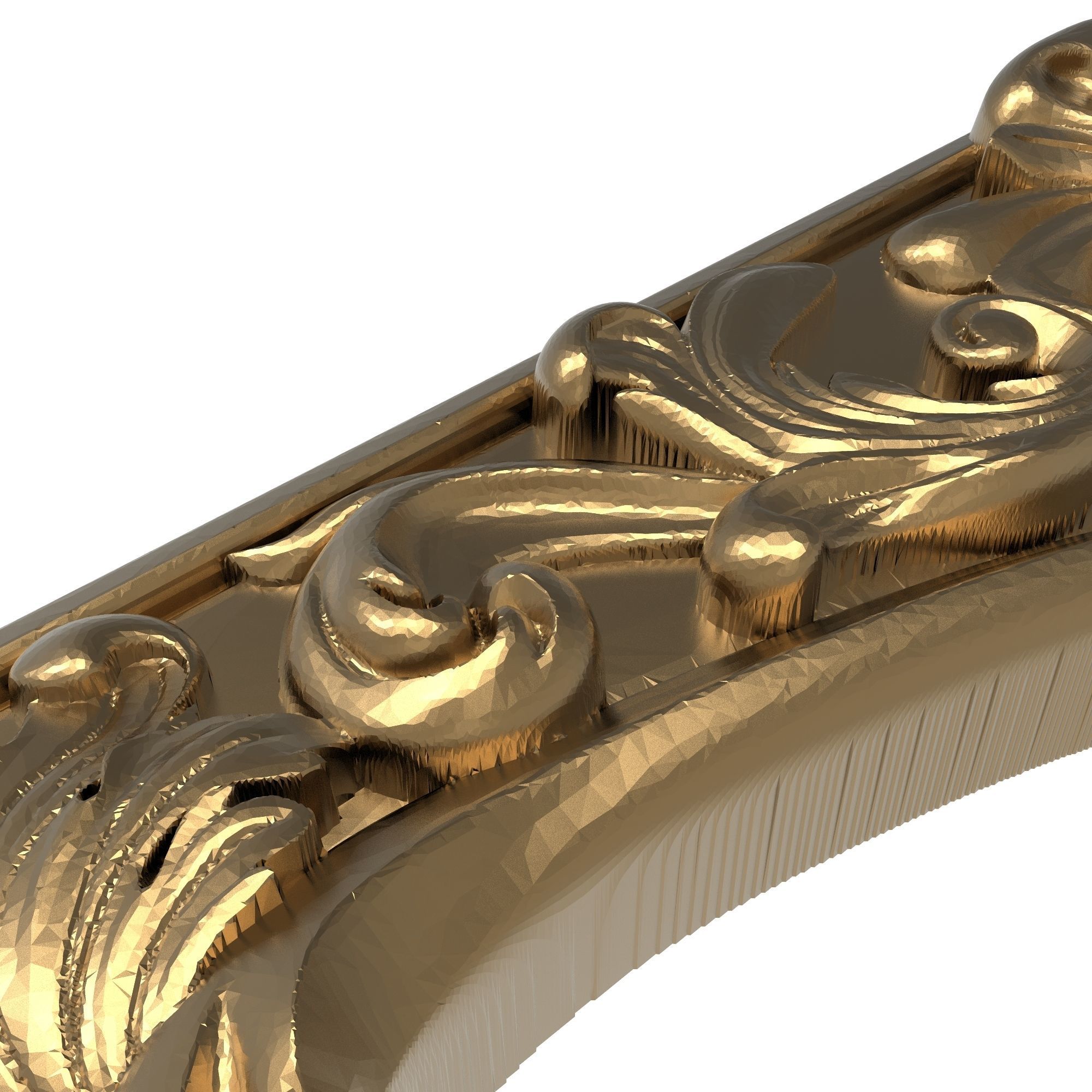 decorative pattern ready for 3D printing 3D model_3