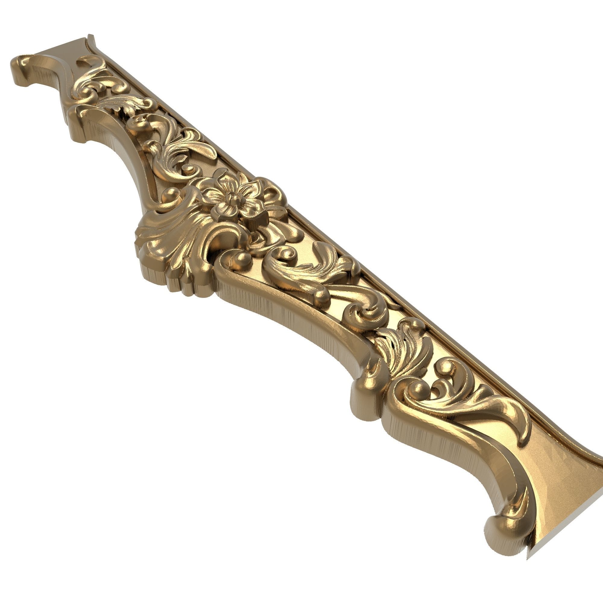 decorative pattern ready for 3D printing 3D model_5