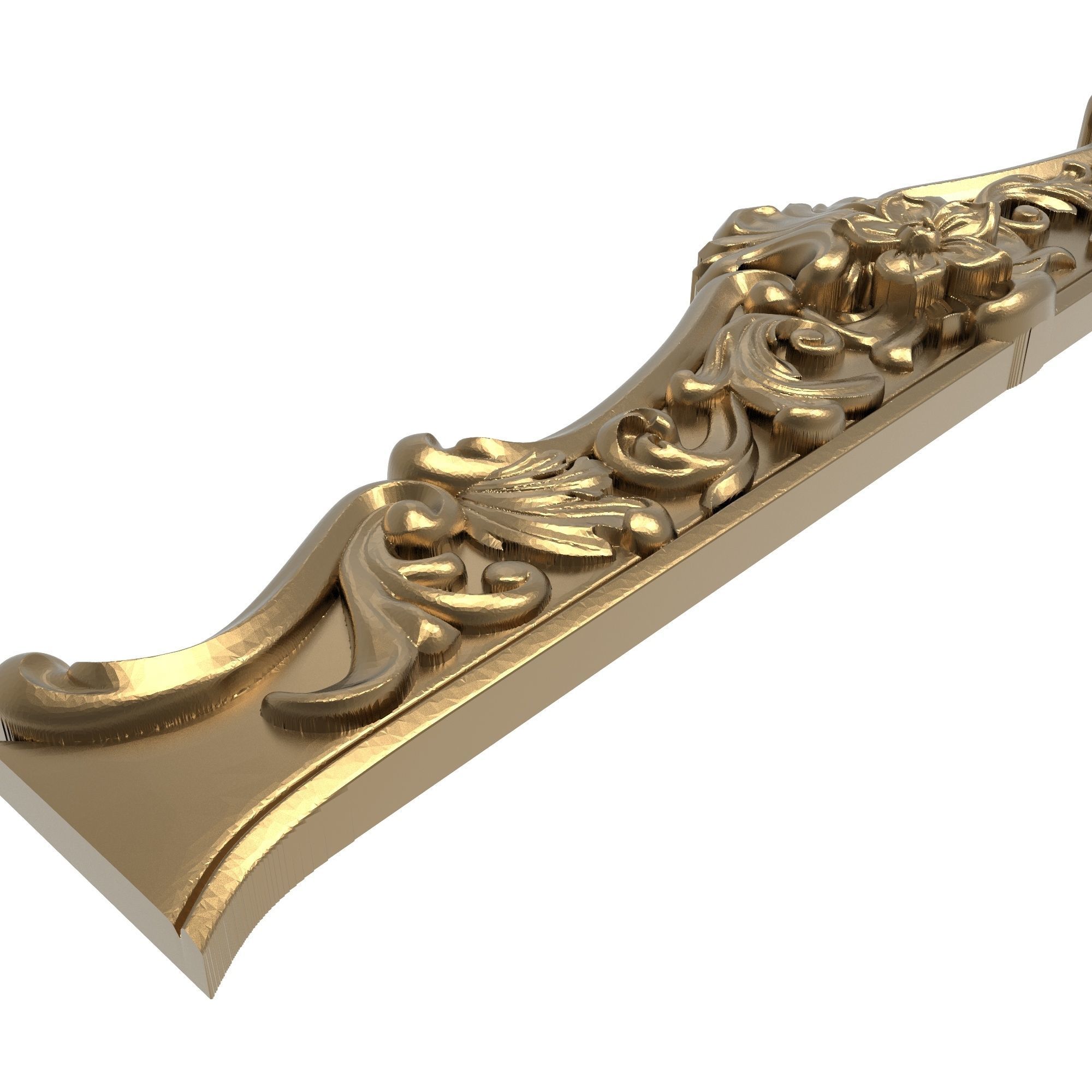 decorative pattern ready for 3D printing 3D model_4