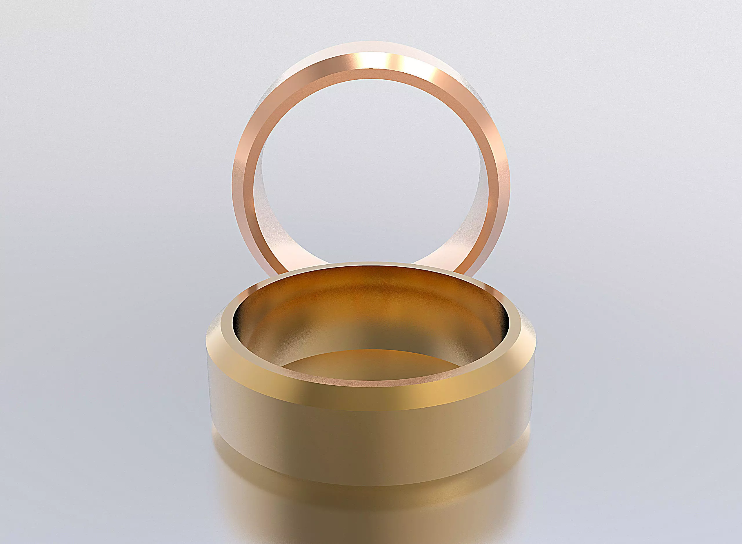 men ring 3D print model_0