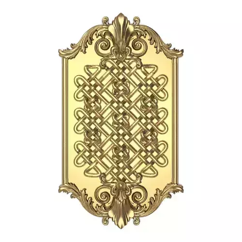  decorative pattern ready for 3D printing 3D model