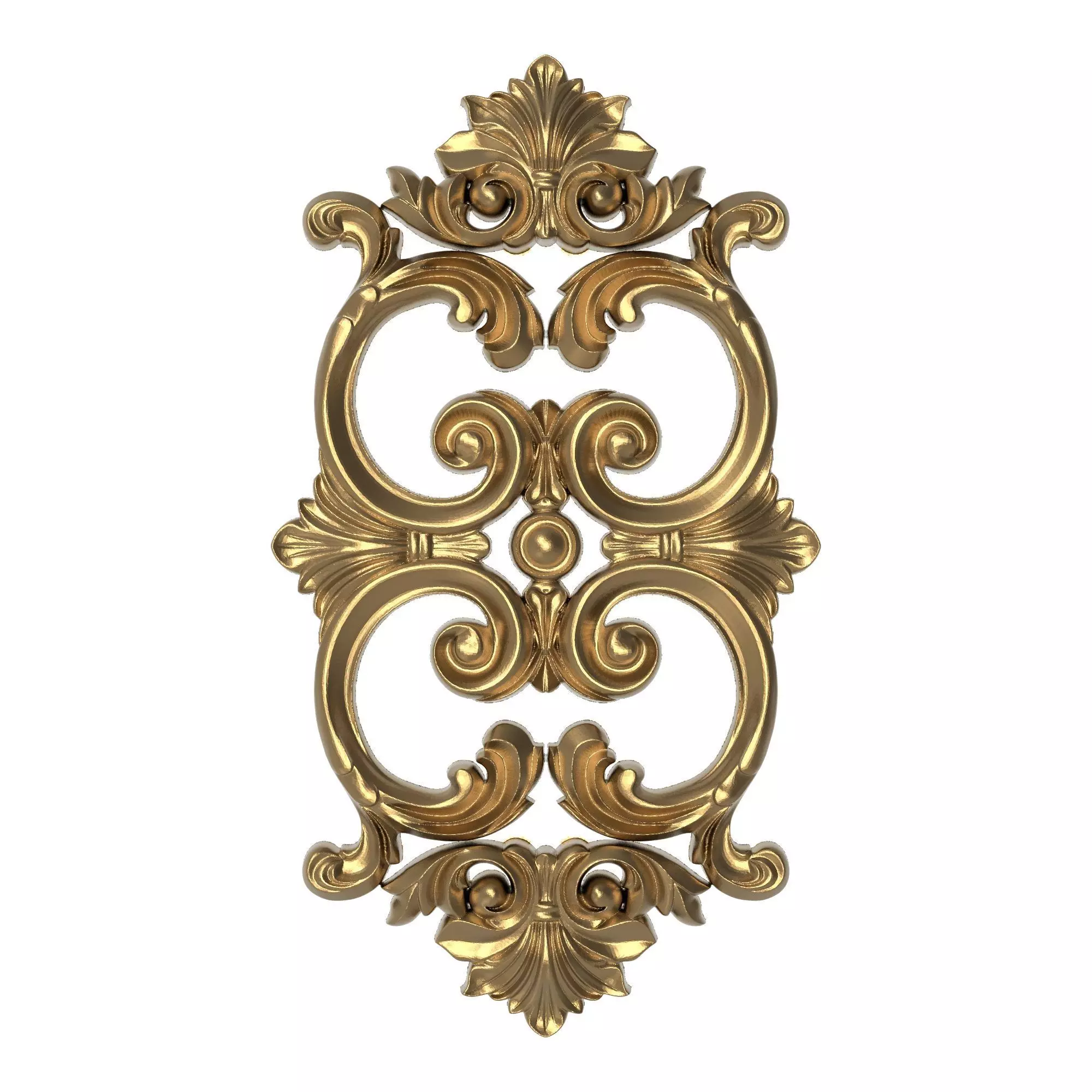 decorative pattern ready for 3D printing 3D model_0