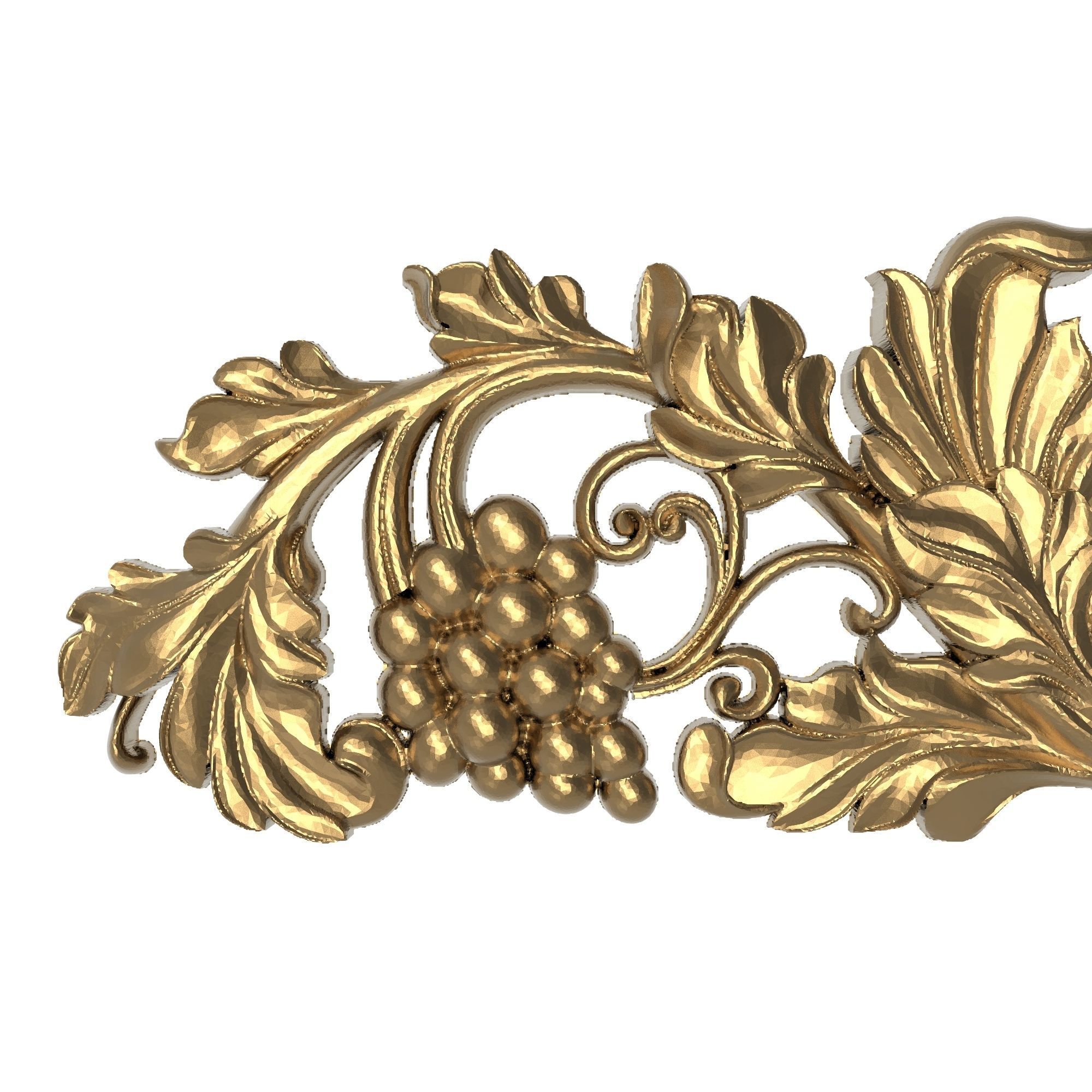 decorative pattern ready for 3D printing 3D model_2