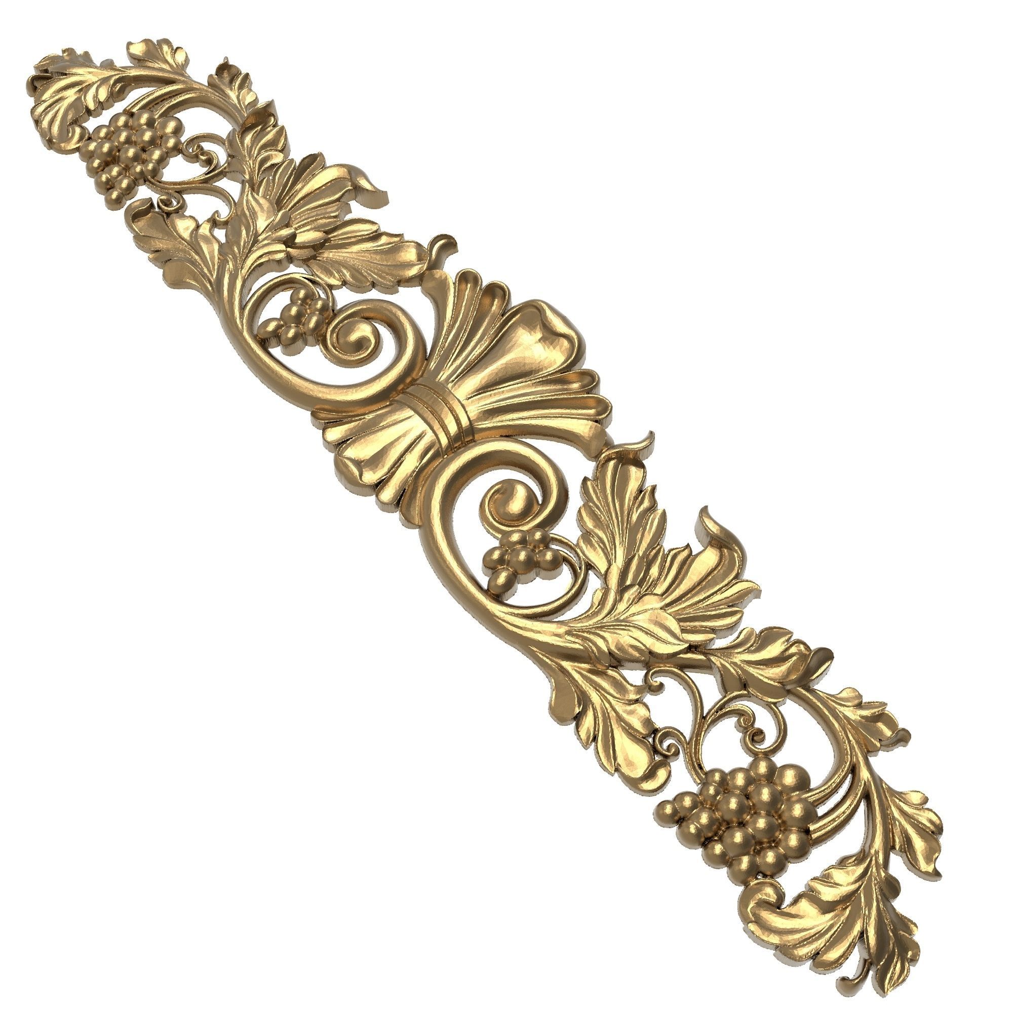 decorative pattern ready for 3D printing 3D model_5