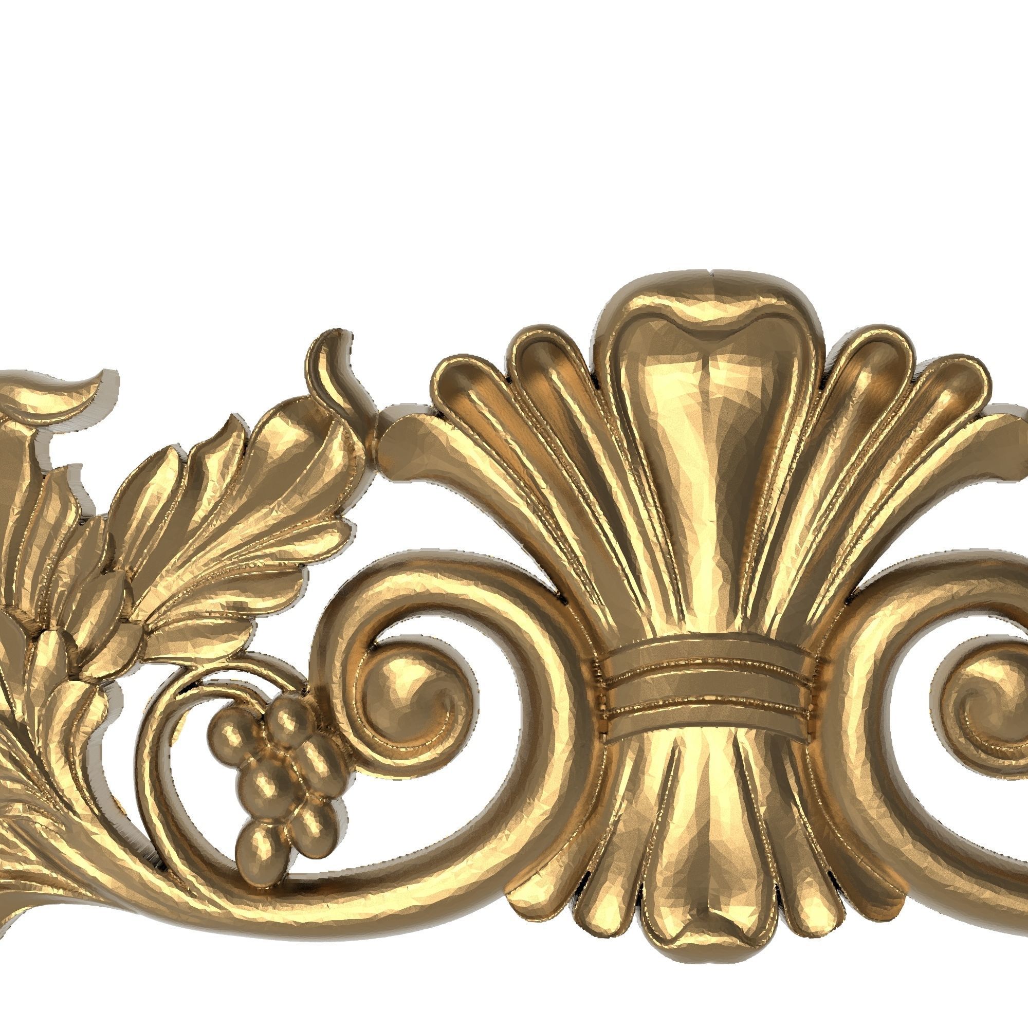 decorative pattern ready for 3D printing 3D model_1