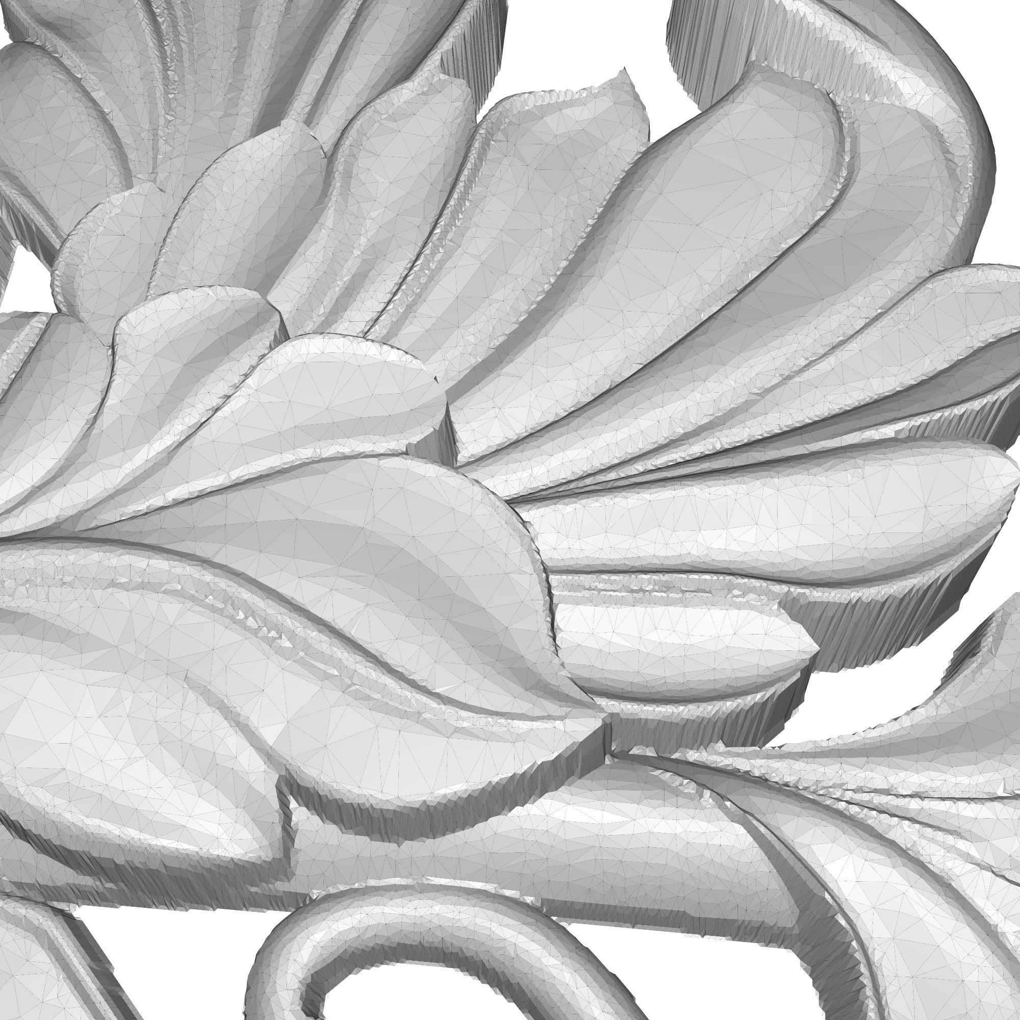 decorative pattern ready for 3D printing 3D model_7