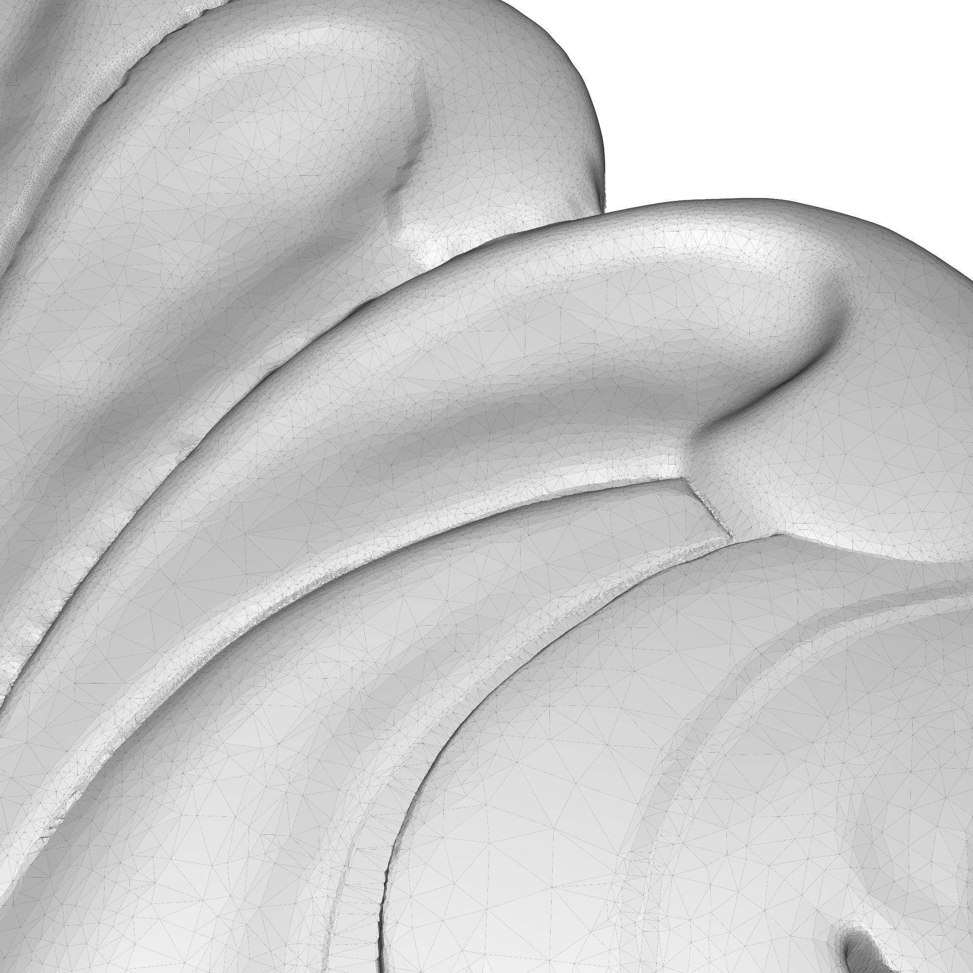 decorative pattern ready for 3D printing 3D model_8