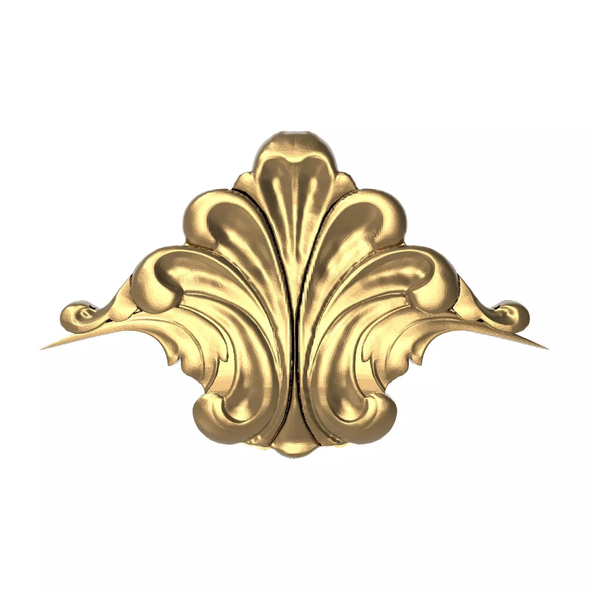 decorative pattern ready for 3D printing 3D model_0