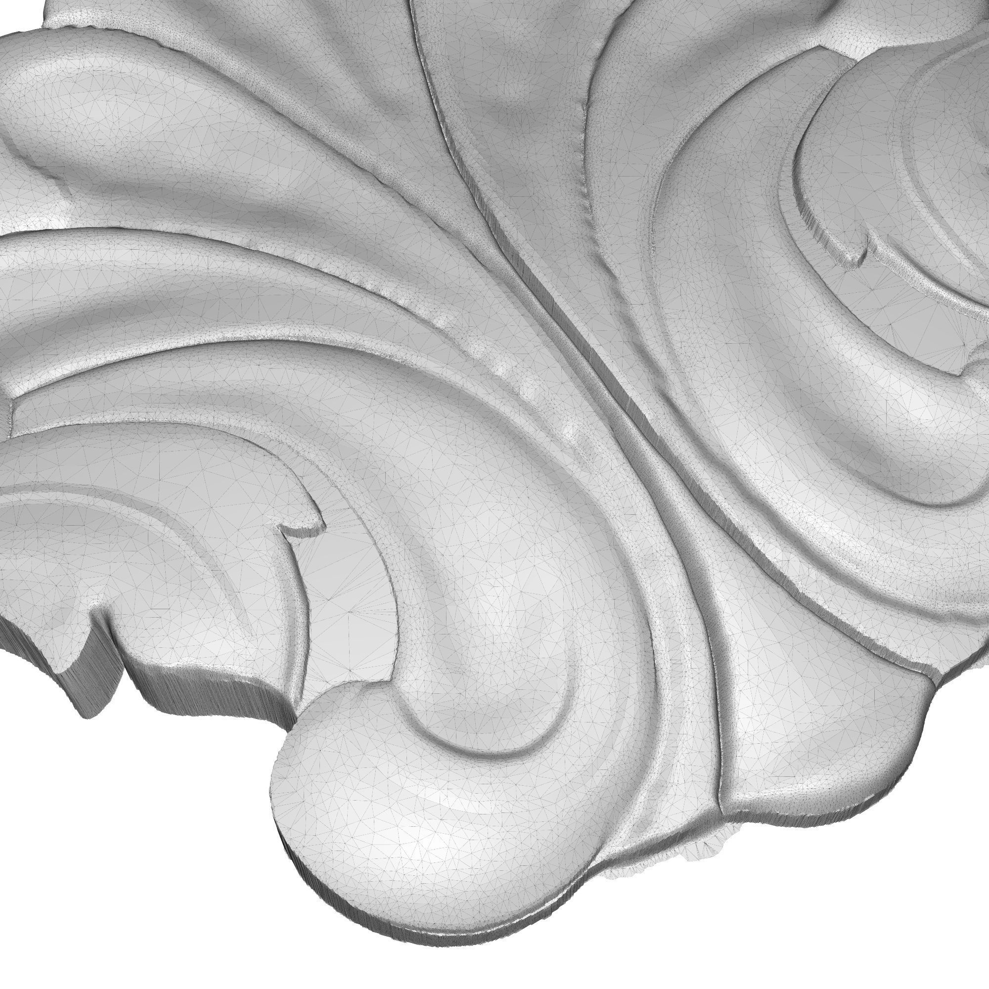 decorative pattern ready for 3D printing 3D model_7