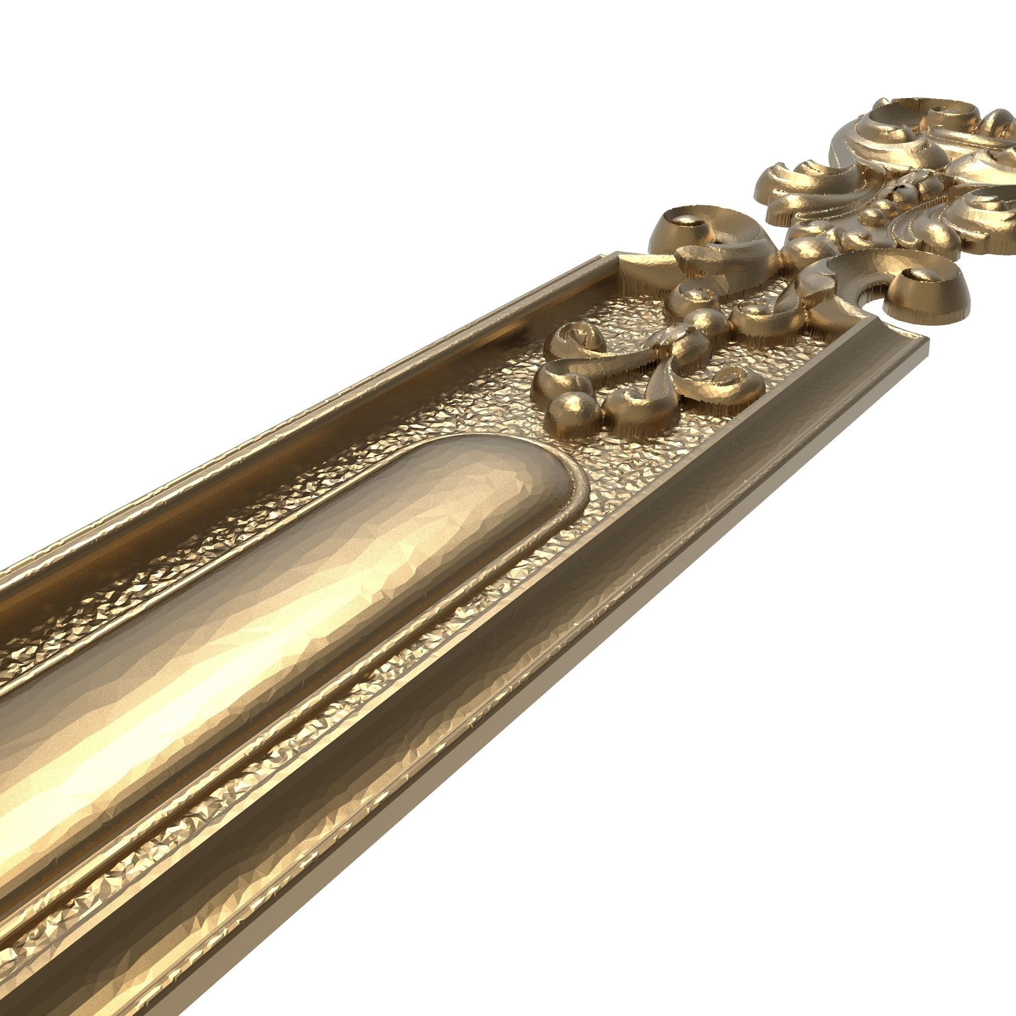 decorative pattern ready for 3D printing 3D model_4