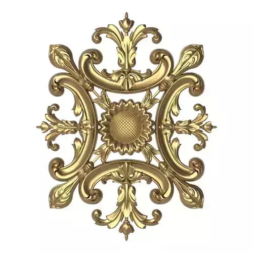  decorative pattern ready for 3D printing