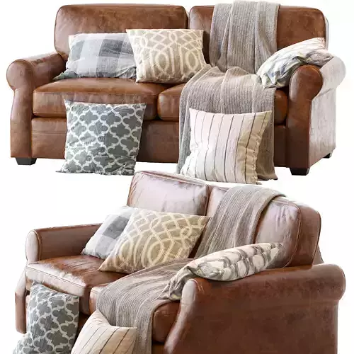 Fremont Roll Arm Upholstered Sofa