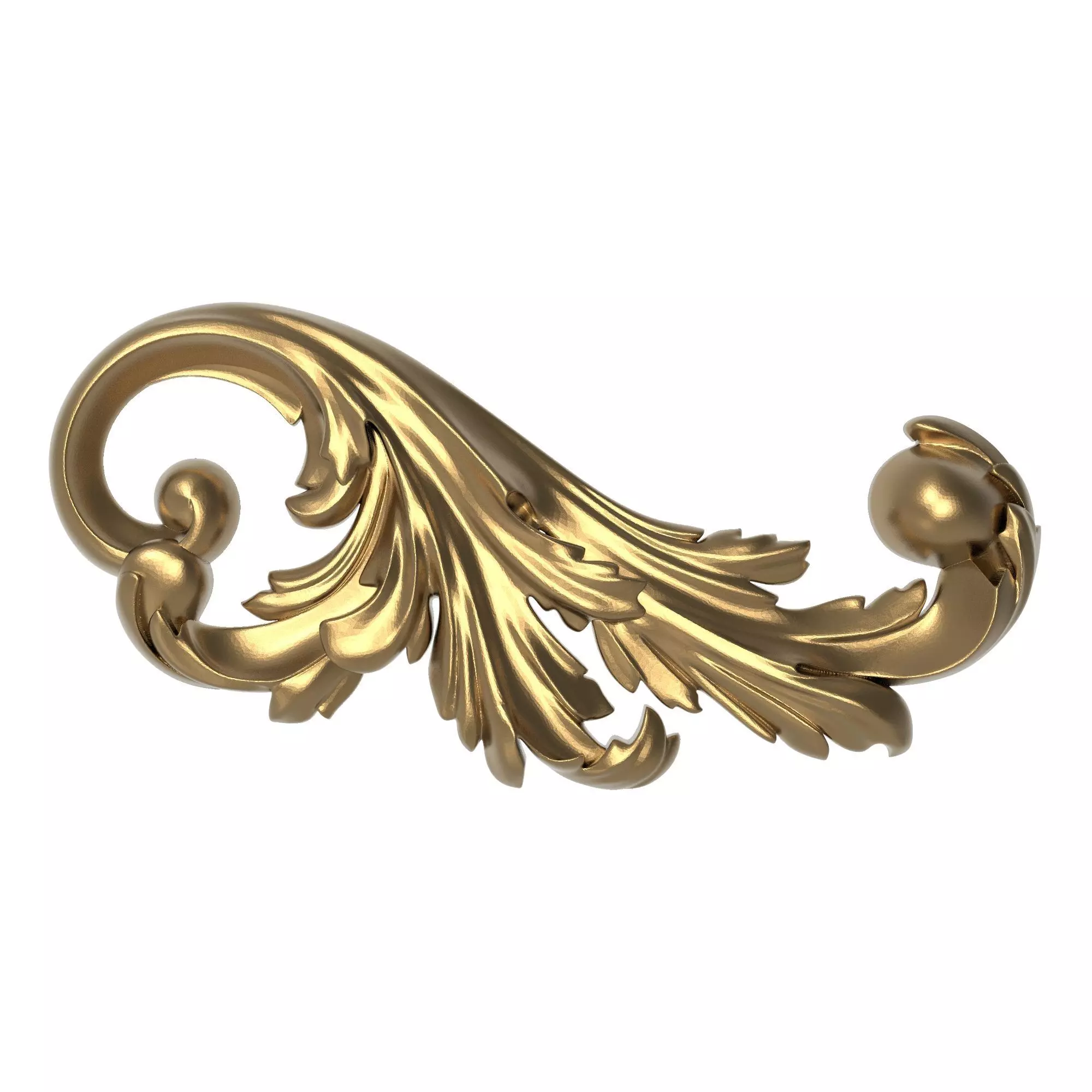 decorative pattern ready for 3D printing 3D model_0