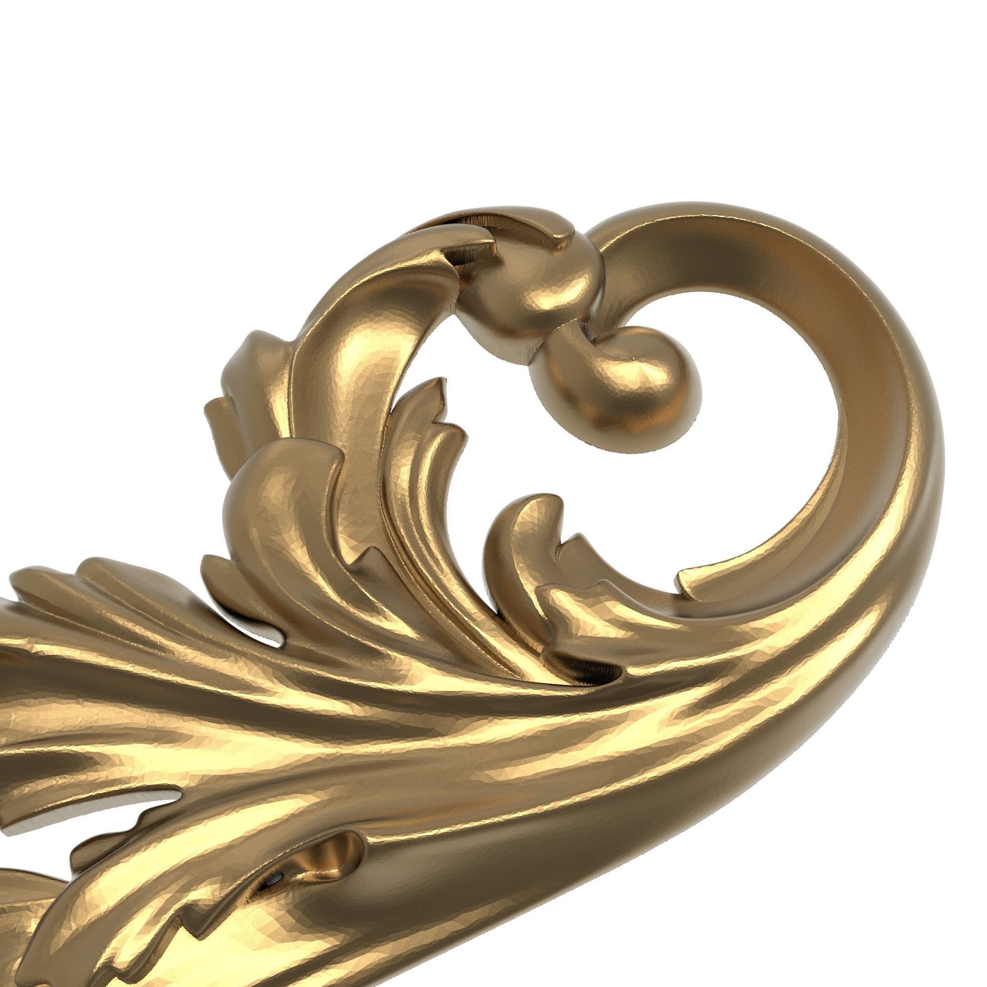 decorative pattern ready for 3D printing 3D model_3