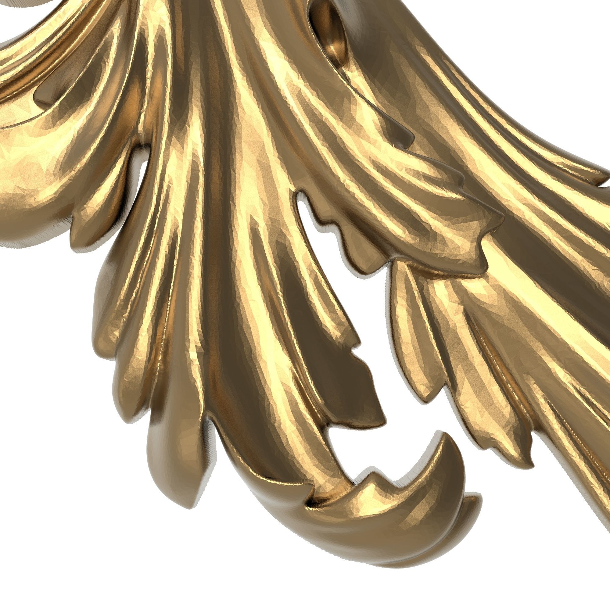 decorative pattern ready for 3D printing 3D model_5