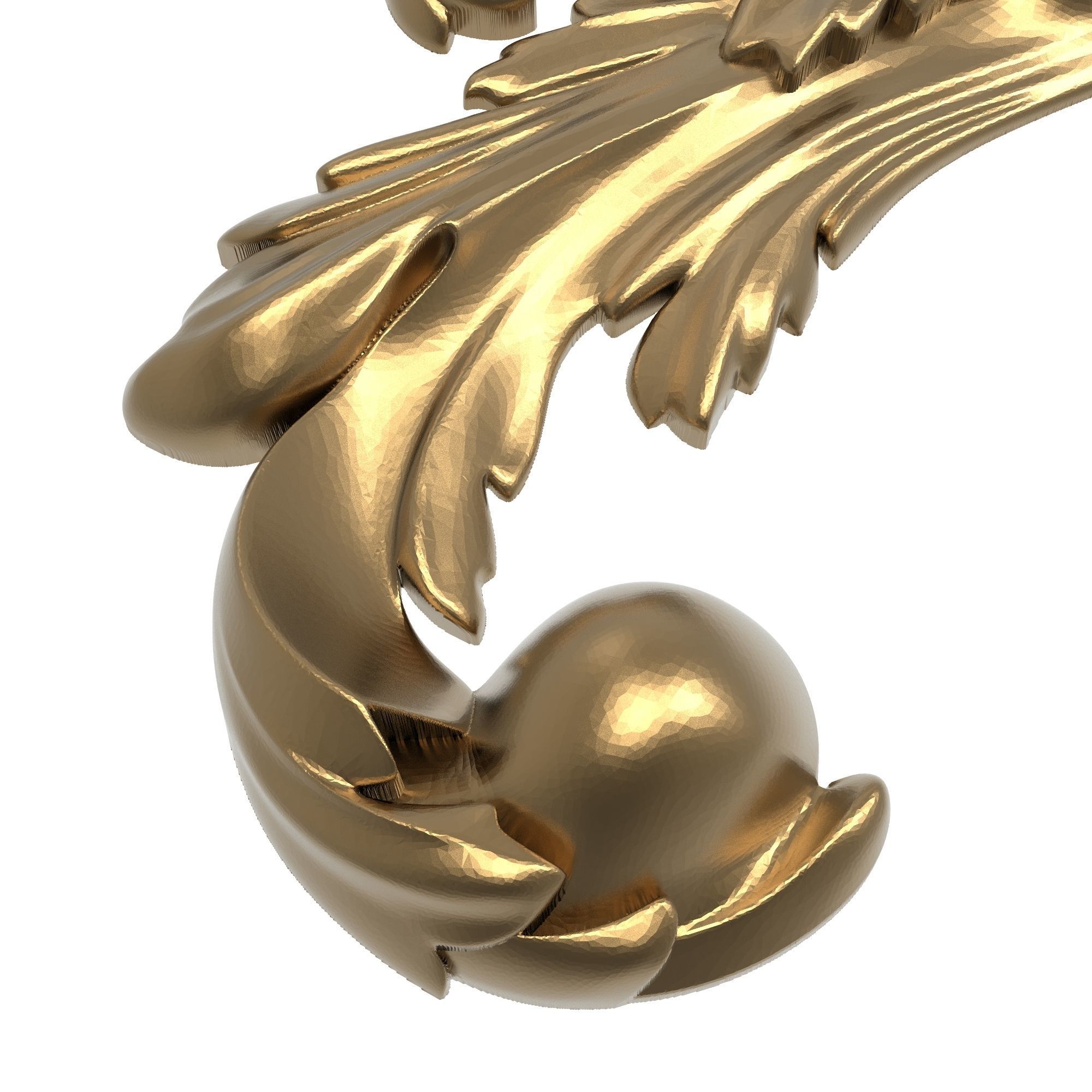 decorative pattern ready for 3D printing 3D model_4