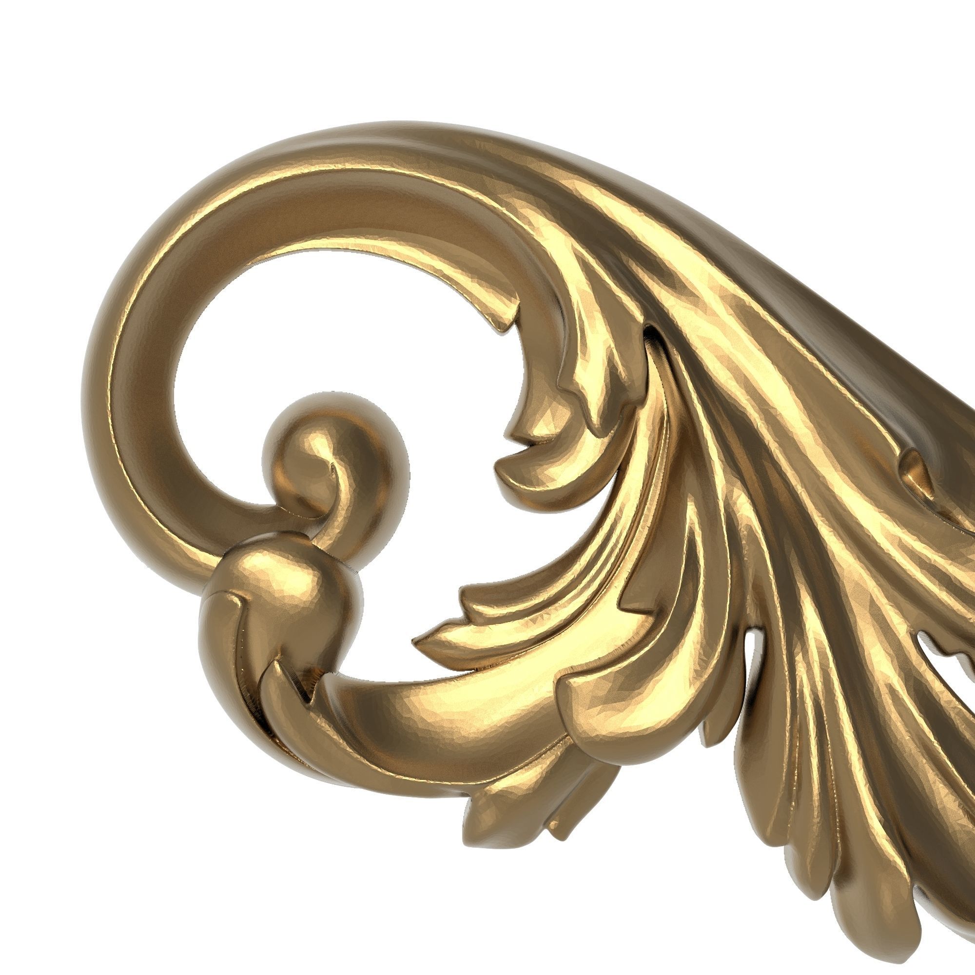 decorative pattern ready for 3D printing 3D model_1