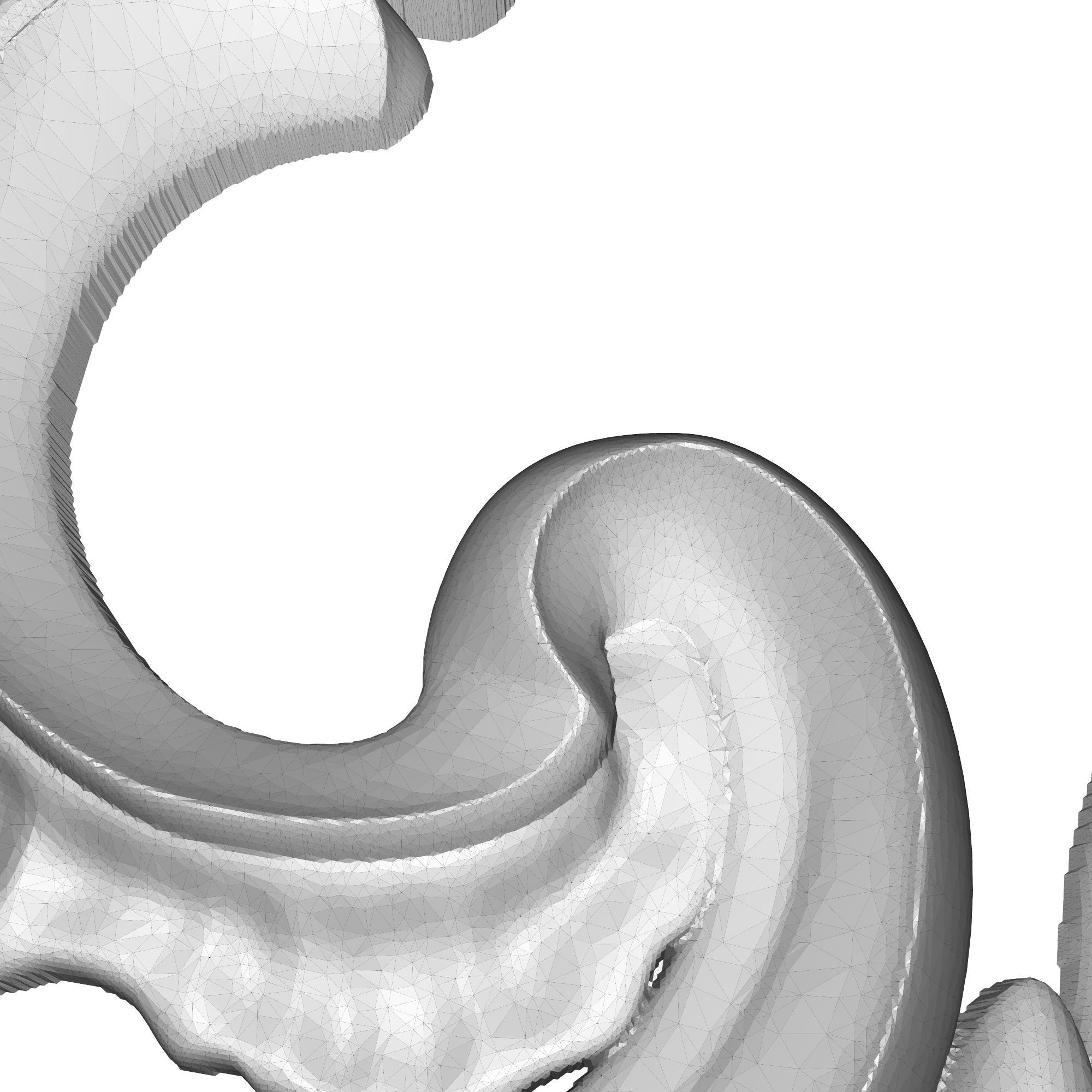 decorative pattern ready for 3D printing 3D model_6