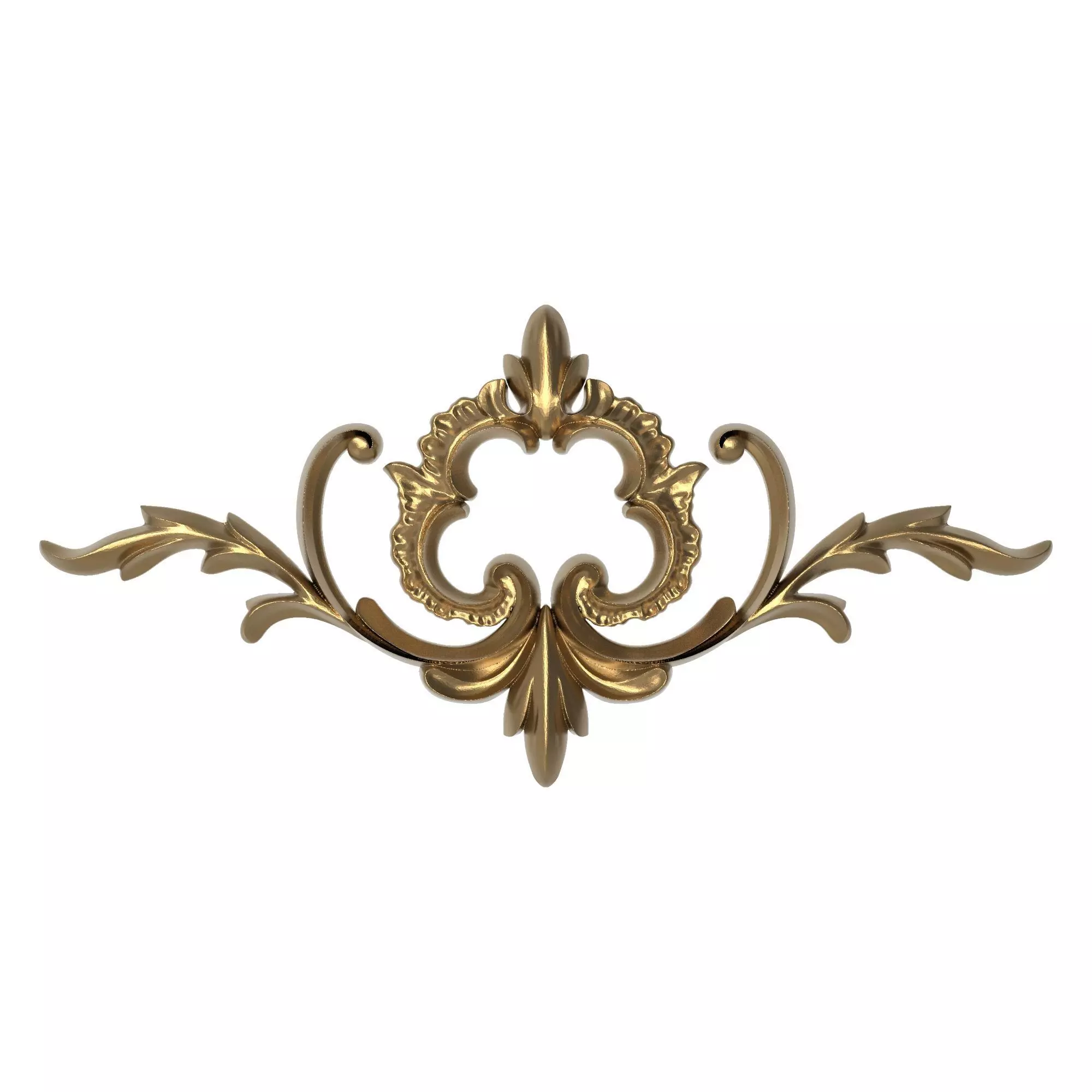 decorative pattern ready for 3D printing 3D model_0