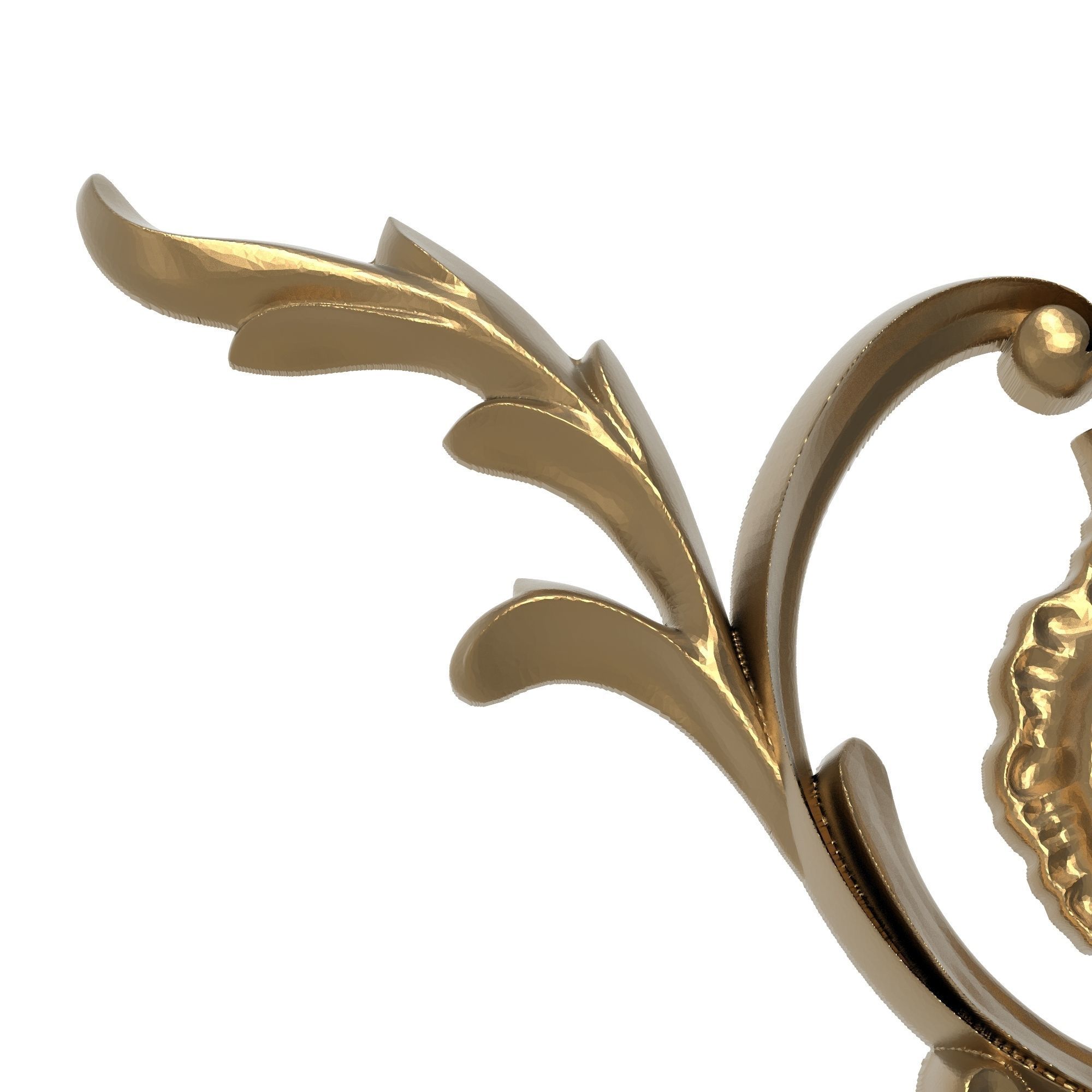 decorative pattern ready for 3D printing 3D model_3